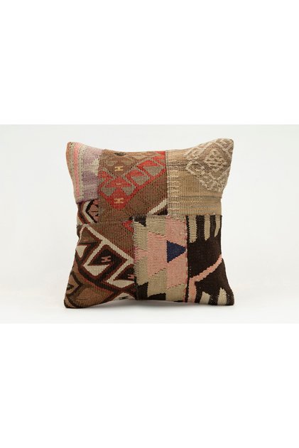 Handmade Old Kilim Rug Vintage Made in the 1930S, 1940S, 40X40 cm