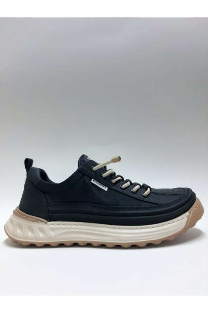 Ultra Light, Flexible, Comfortable, Black Color, Sports Orthopedic, Smart Lace-Up, Narrow Fit, Summer Men's Shoes