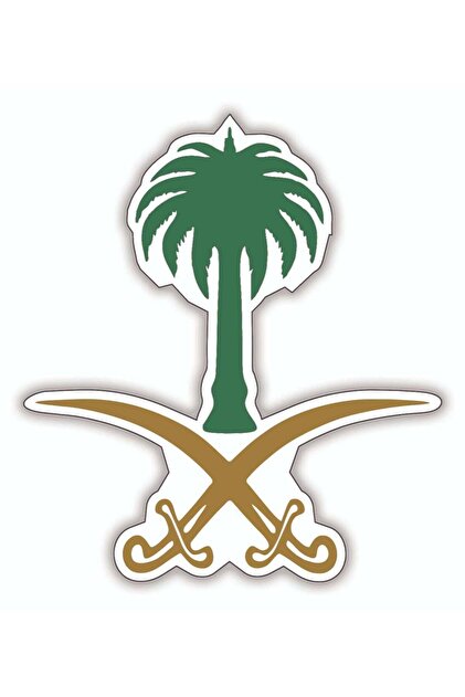 10 Pcs Kingdom Of Saudi Arabia Stickers For Event Laptop Car National Day Travel Party