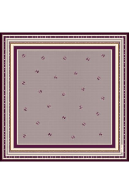 Pink 90X90 Silk Crepe Satin Scarf