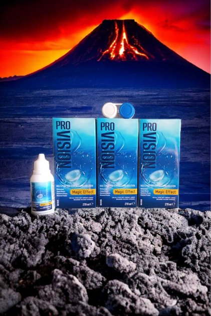 PRO-VISION Lens Solüsyonu 270 ml Tekli satış | Çok Amaçlı Kontakt Lens Solüsyonu | Lens Kabı Hediyeli (Tanışma Paketi)