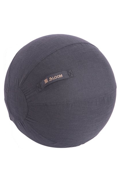 Lb7129 65 cm Pilates Ball Cover Gray