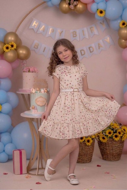 Girls' Dress, Summer Dress, Birthday Dress