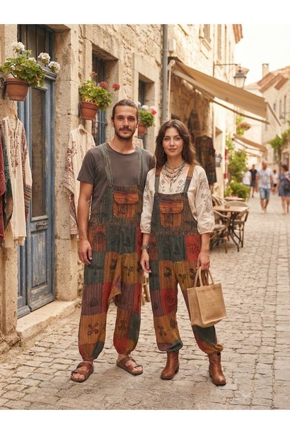 Ουνισέξ Ινδική φόρμα Με έθνικ μοτίβο