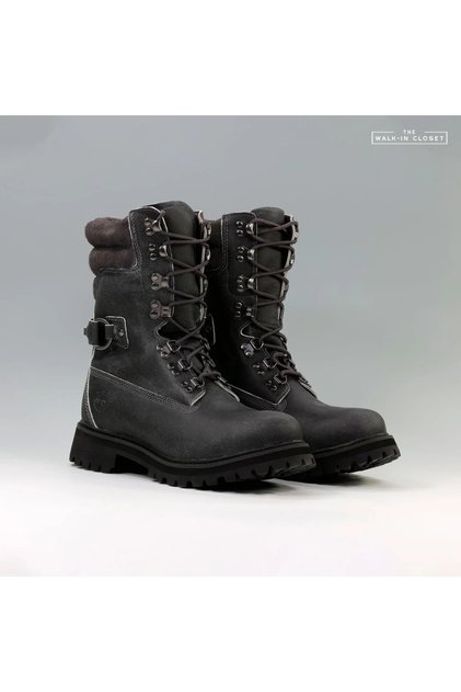 Vibram Tall Lace up Waterproof Men's Gray Boots