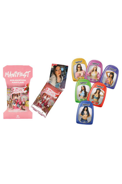 Manifest Toz Pembe Kartları 7’li Paket