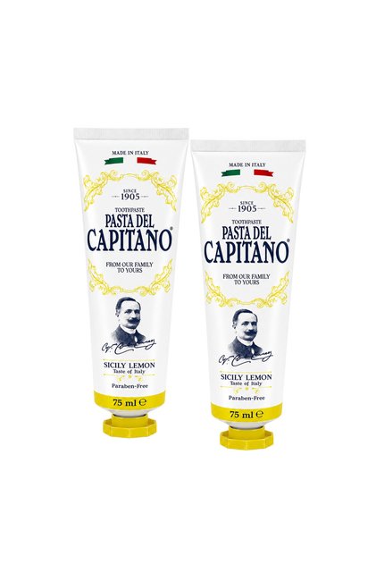 Pastă de dinți cu lămâie siciliană 75 ml - 1905 - Pachet promoțional (2 buc)