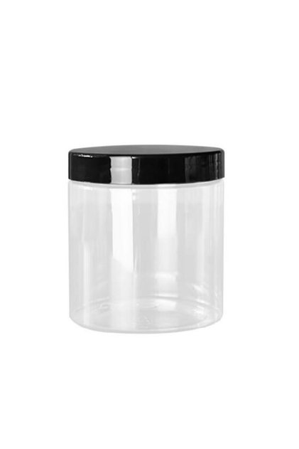 Şeffaf Plastik Krem Kavanozu 500 ml 140 Adet