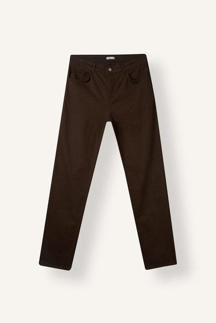 Regular Fit Normal Bell Bottom Straight Leg Trousers H4868Ax26Au