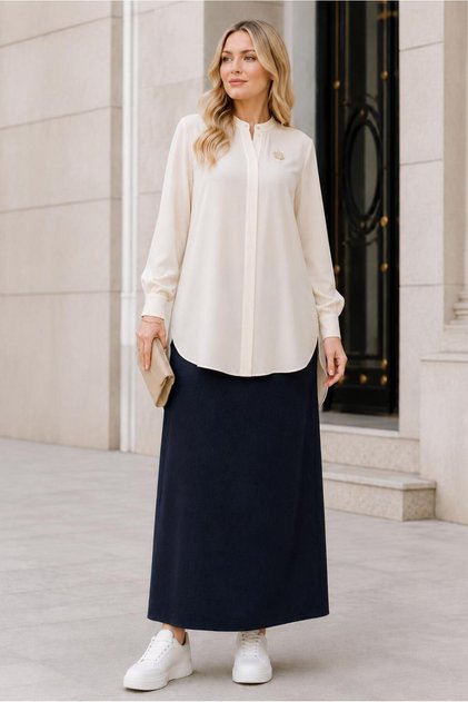 Plus Size Skirt 60783