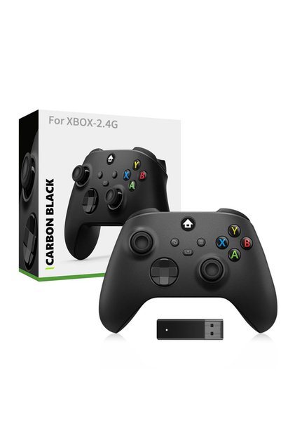 وحدة تحكم ألعاب لاسلكية كلاسيكية مع مستقبل 2.4 جيجاهرتز لأجهزة Xbox Series X/S وXbox One والكمبيوتر الشخصي وأندرويد وiOS مع مقبس صوت 3.5 ملم