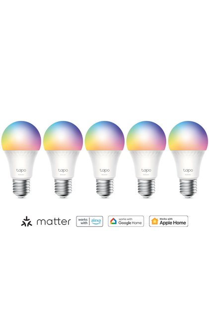 Tapo L535E (5-Pack) Çok Renkli Akıllı Wi-Fi Led Ampul