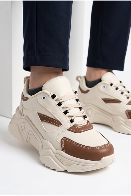 Women'S, Thick Soled, Lace-Up, Lightweight, Casual Sports Shoes, Sneakers