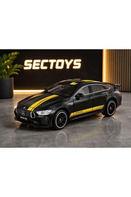Mercedes Amg Gt63 Diecast Model Araba 1:24 Ölçek Sesli Işıklı Merecedes Amg Gtr Model Araba
