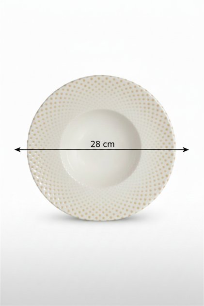 Valencia Pasta Plate 28cm Digital Punto