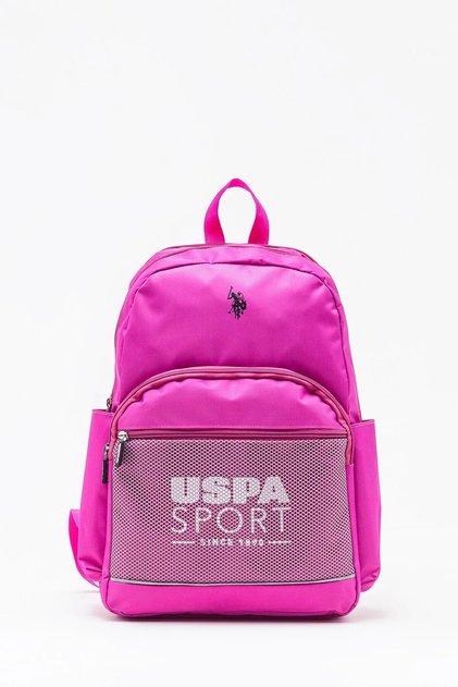 Plcan26094 Pink Backpack Multi-Compartment Daily & School Bag