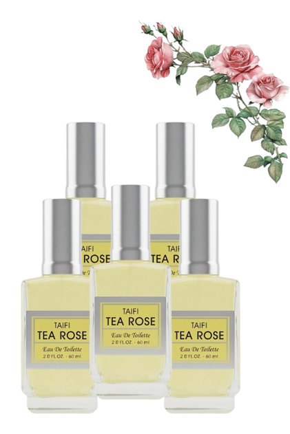 5 قطع Taifi Tea Rose Perfume 60 مل