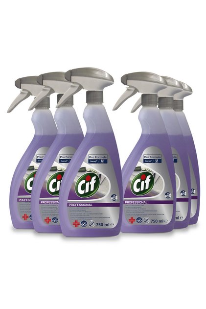 Professional Detergent Dezinfectant Lichid 2 în 1 6x0.75L - Detergent dezinfectant lichid