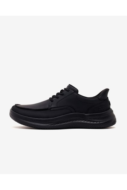 Skechers DELSON - ANTİGO Erkek Siyah Günlük Ayakkabı 65693 BBK