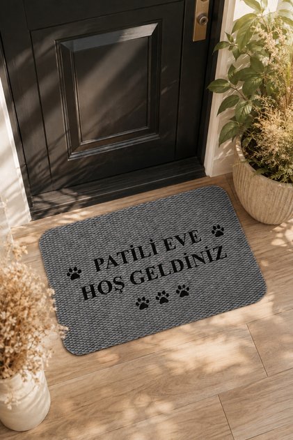 Welcome Patterned Door Front Carpet Mat 40 X 60 cm