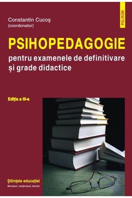 Psihopedagogie pentru examenele de definitivare si