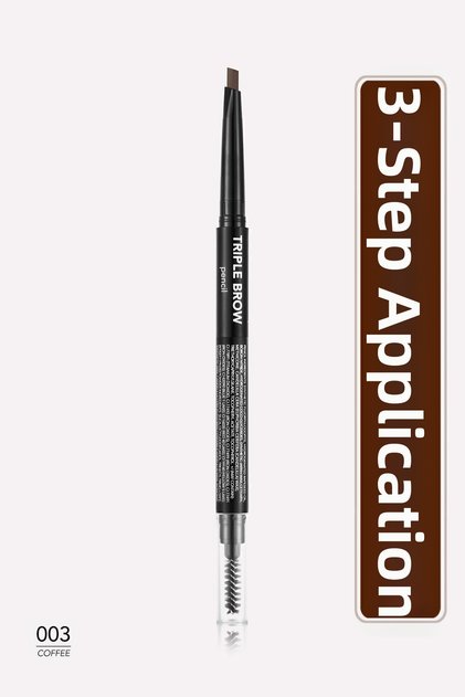 Triple Brow 3 in 1 Creamy Textured Eyebrow Makeup Pencil