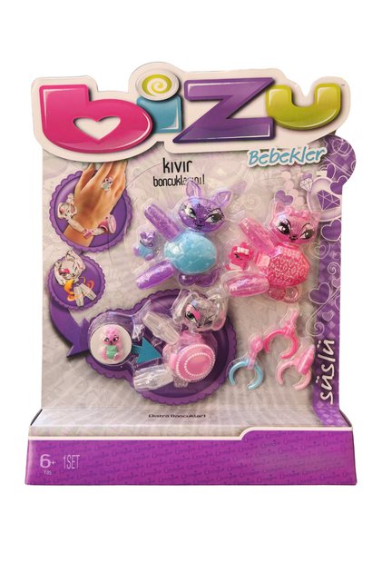 Bizu™ Dönüşen Bileklik Kıvır Boncuklarını! - Çocuklar İçin Takı Tasarlama Seti 3'lü Paket