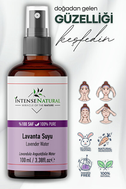 Lavanta Suyu 100 ml %100 Saf ve Doğal Saç Toniği Canlandırıcı Ve Besleyici Etkili Tonik