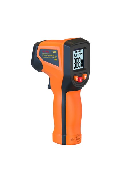 -50~600 Orange NJTY T600 Infrared Thermometer Handheld Heat Temperature For Cooking Tester Pizza Ov