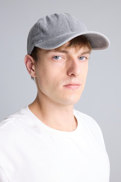 Men's Cotton Washed Effect Cap Hat I4871Ax26Sm