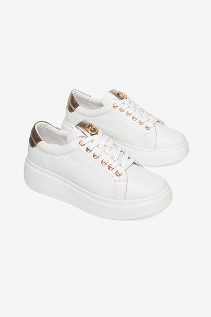 Paris Genuine Leather Women's Sneaker Comfort Soft