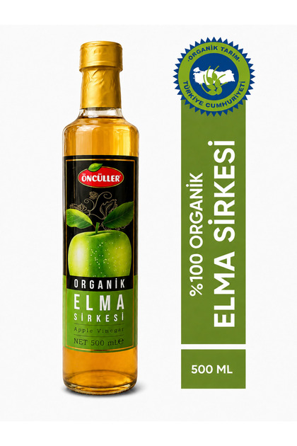 Organik Elma Sirkesi 500 Ml.