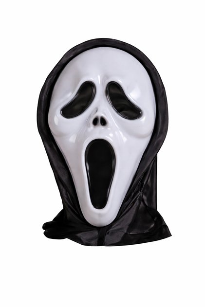 Halloween Halloween Mask Scream White