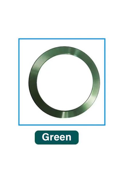 Green Magnetic Metal Plate Ring for Magsafe Wireless Charger Iron Sheet Sticker Car Phone Holder Mag