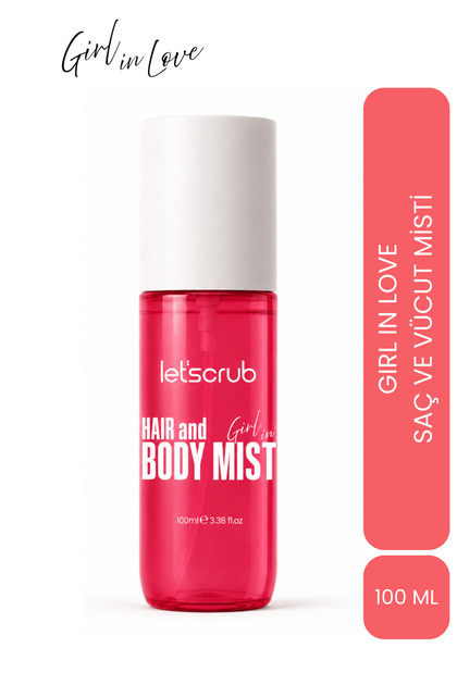 Girl in Love Saç ve Vücut Misti +8 Saat Kalıcı Kokulu 100 ml | Hair and Body Mist