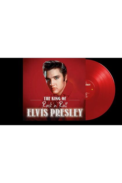 RENKLİ PLAK - Elvis Presley / The King of rock'n Roll (Kırmızı LP)