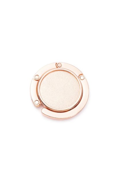 Rose Gold Fashion Bag Holder Handbag Hanger Folding Hook Holder Portable Key Rack Table Hook Hardwar