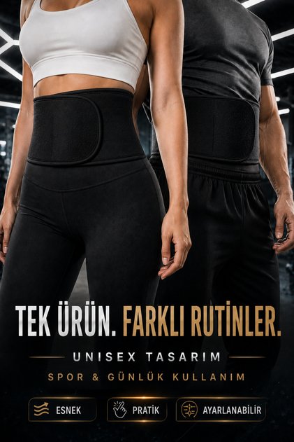 Sauna Tightening Thermal Waist Corset Unisex Fitness Sports Casual Waist Belt