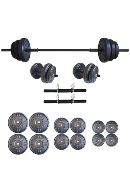 65 Kg Moccadiamond Halter Seti Dambıl Seti Ağırlık Ve Vücut Geliştirme