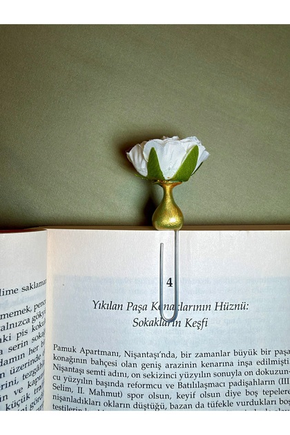 Handmade Flower Vase Bookmark
