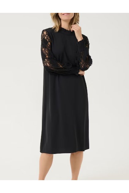 Rochie medie, Negru