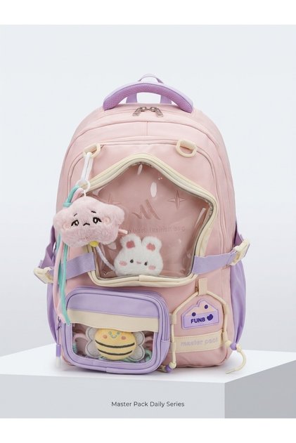 Full Orthopedic Girls' Primary School School Bag with Ultra-Luxury Accessories