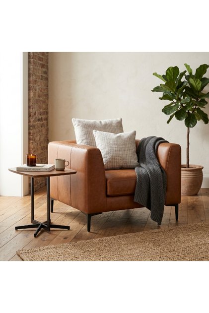 Single Sofa Sienna – Light Brown