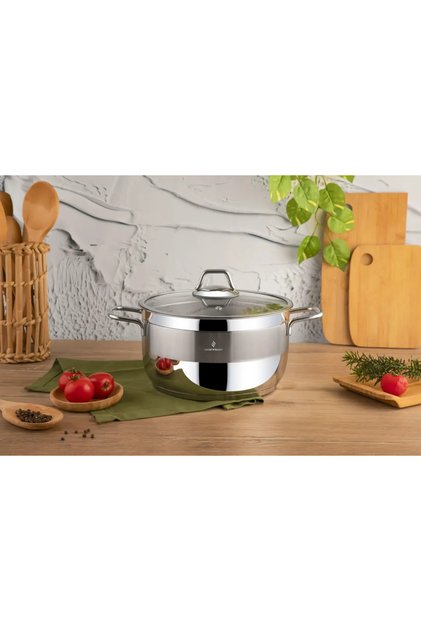Soft Tekli 22 cm Derin Tencere / 4,40 Lt