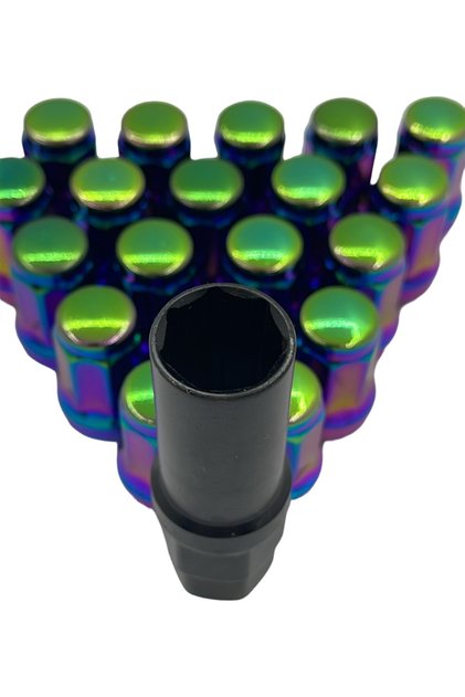 ИРИДИЕВИ ГАЙКИ ЗА ДЖАНТИ КОМПЛЕКТ M12x1.5 (20 БР. + ТУБУЛЕН КЛЮЧ)