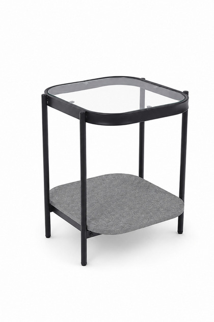 خدمه مفرد خشب زجاج مربع 4245 C164S GREY