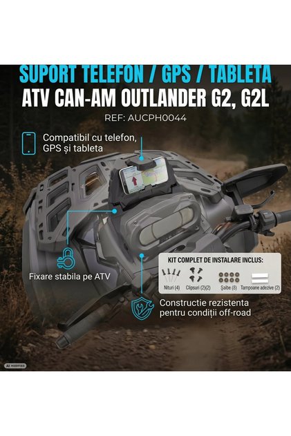 ДЪРЖАЧ ЗА ТЕЛЕФОН / GPS / ТАБЛЕТ ATV CAN-AM OUTLANDER G2 / G2L