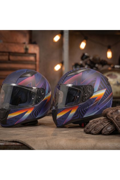 Rapid 2 Optik Motosiklet Kapalı Kask ECE 22.06 Sertifikalı Alc Motosiklet