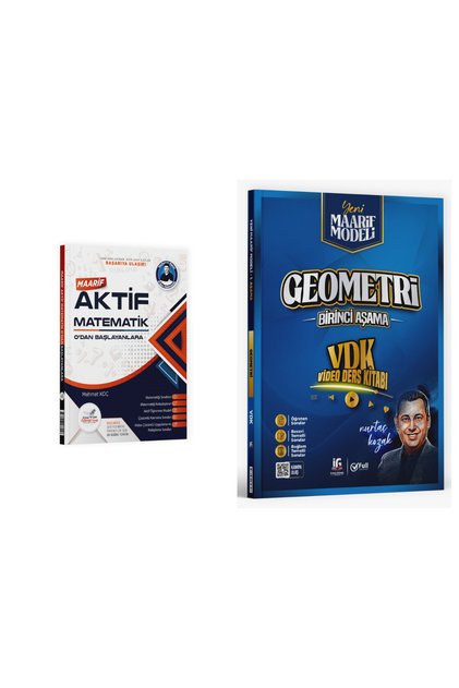 Aktif Öğrenme Maarif Aktif Matematik ve Full Geometri Maarif Video Ders Kitabı 2028