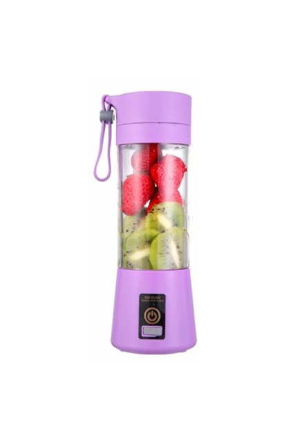 خلاط محمول 380 مل مع مطارة زجاج رياضية قابلة للشحن عبر USB | Medina Shop
